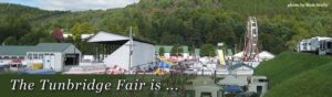 The Tunbridge Fair is ...